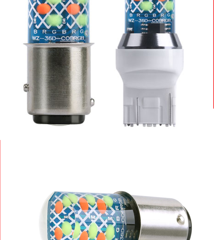 Reversing Universal Auto Led Headlight Bulbs Replacement Waterproof Turn Signal