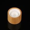 Buy cheap wholesale empty 30ml plastic soft cosmetic tube, 60ml plastic white cream tube with bamboo cap, empty PET soft tube from wholesalers