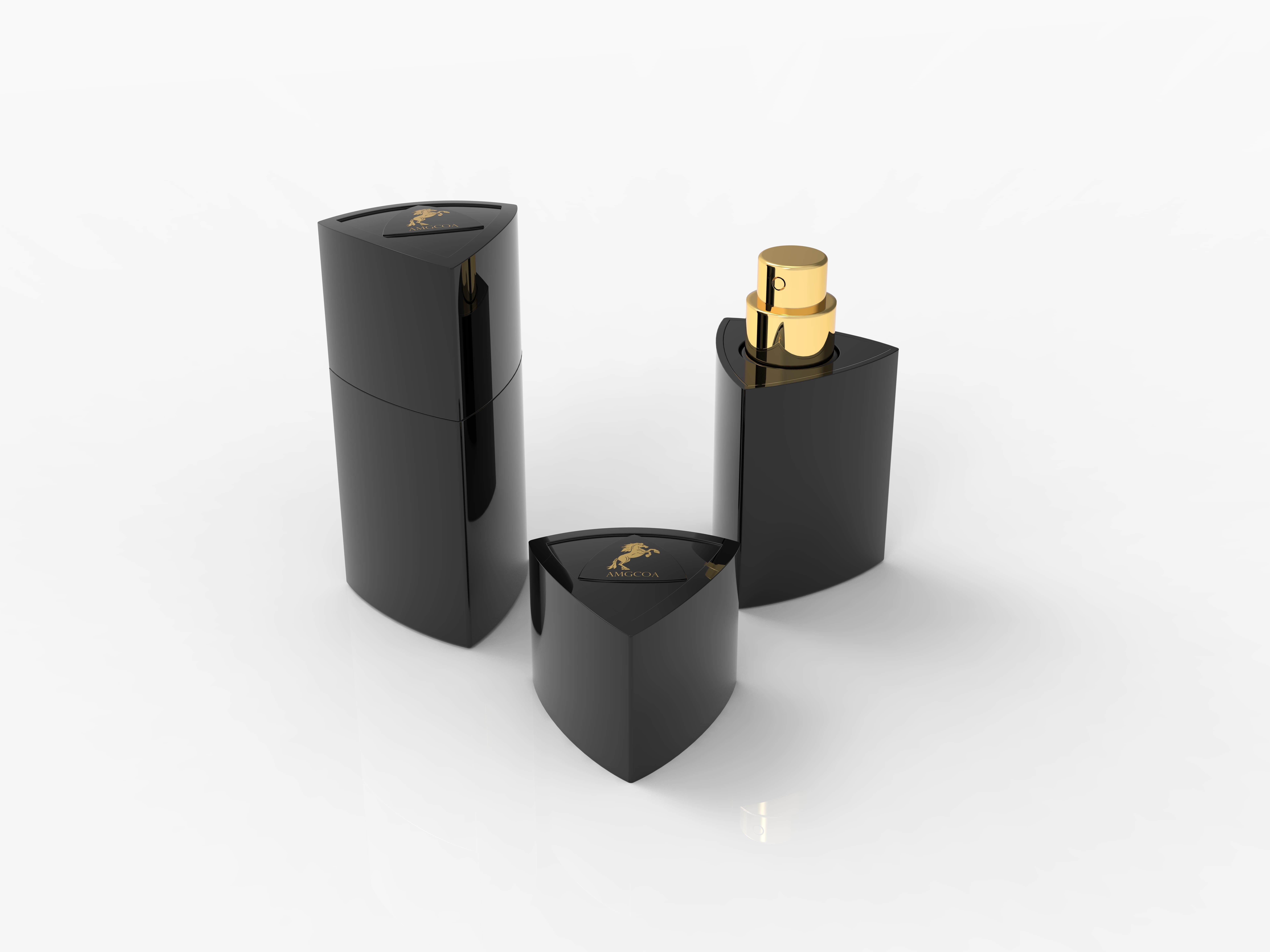 Customized Colorful Zamak Perfume Caps Magnet Cap Zinc High-End Perfume Set