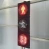 Buy cheap Dynamic 200MM 3-Aspect Flip Door RG Pedestrian With Countdown Timer Road Traffic Light from wholesalers
