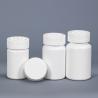 Buy cheap Engraved White Round Plastic Pill Bottles for Capsule Tablets Pharmaceutical Storage from wholesalers