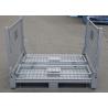 Buy cheap Foldable Transport Stillages Pallet Cage Industries 4 Way Entry 1200x1000 from wholesalers
