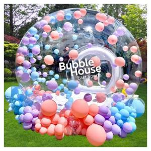 Buy cheap Clear Transparent Tent Inflatable Dome Bubble House for Balloons Flying Inside PVC from wholesalers