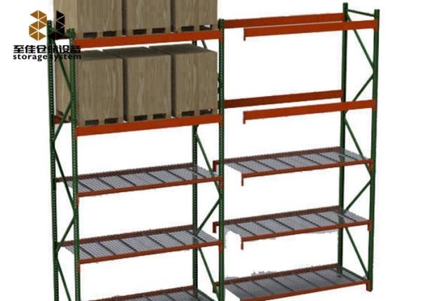 Buy cheap 100-120kg/Layer Light Duty Storage Rack , Warehouse Powder Coated Steel Rack from wholesalers