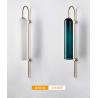 Buy cheap Creative Northern Europe tube Hotel prototype room glass blue wall lamp （WH-OR-50） from wholesalers