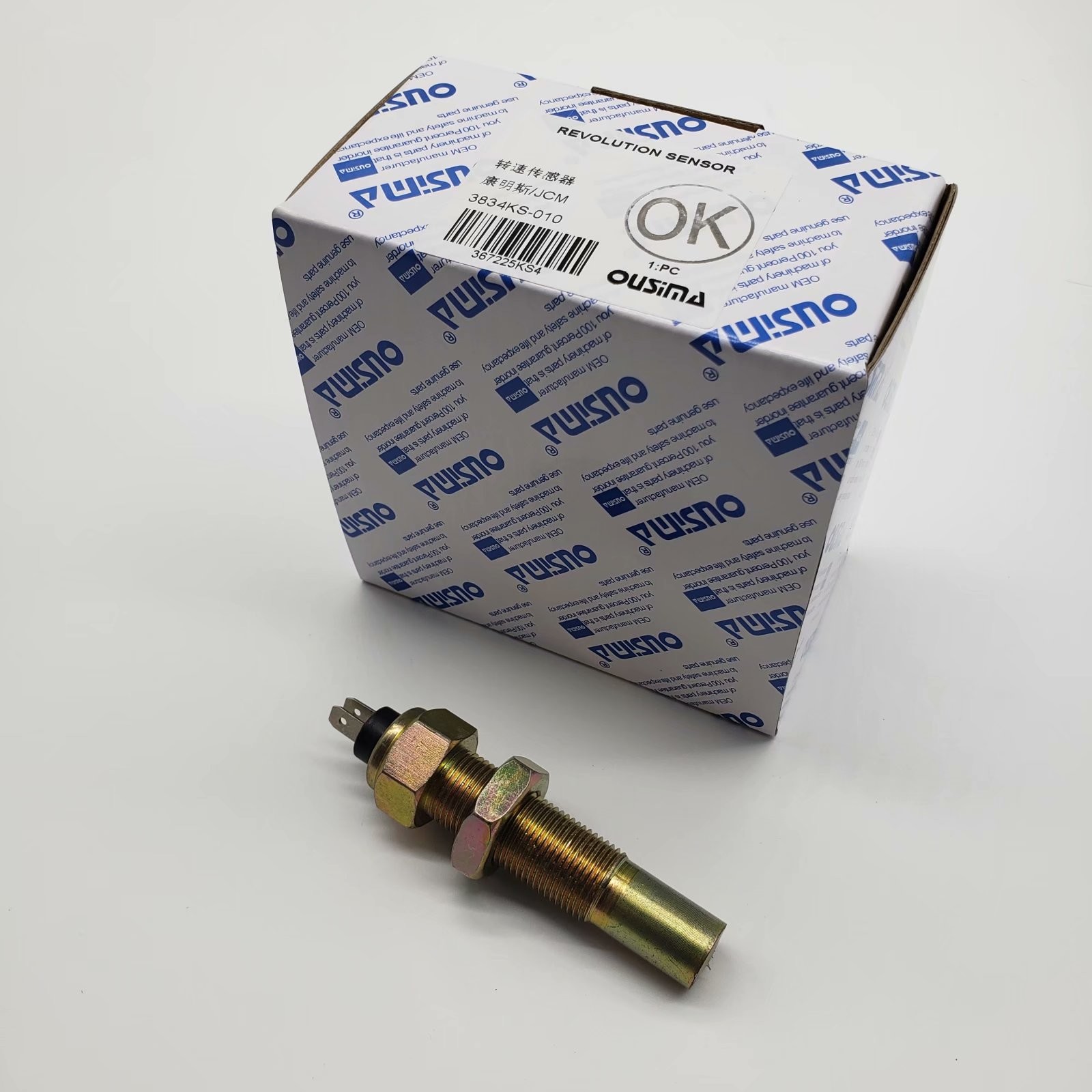 OUSIMSA Revolution Speed Sensor 3834KS-010 For Excavator Engines CUMMINS
