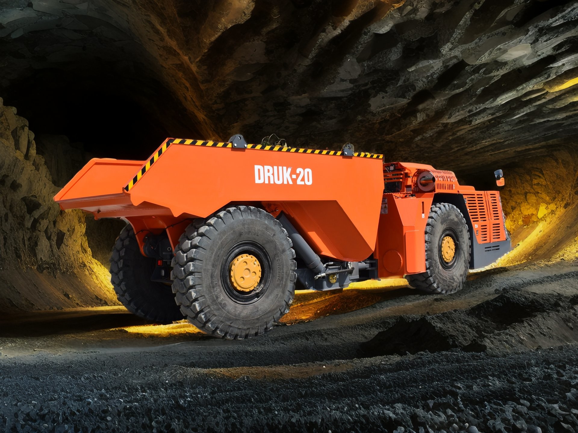 DERUI DRUK-20 Underground Gold Mine Copper Mine Usage Dump Truck