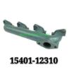 Buy cheap 15401-12310 15401-12314 Kubota Tractor Parts Exhaust Manifold Agricuatural Machinery Parts from wholesalers