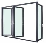 unbreakable Modern Aluminum Window For Heat Sound Insulation long Life Span