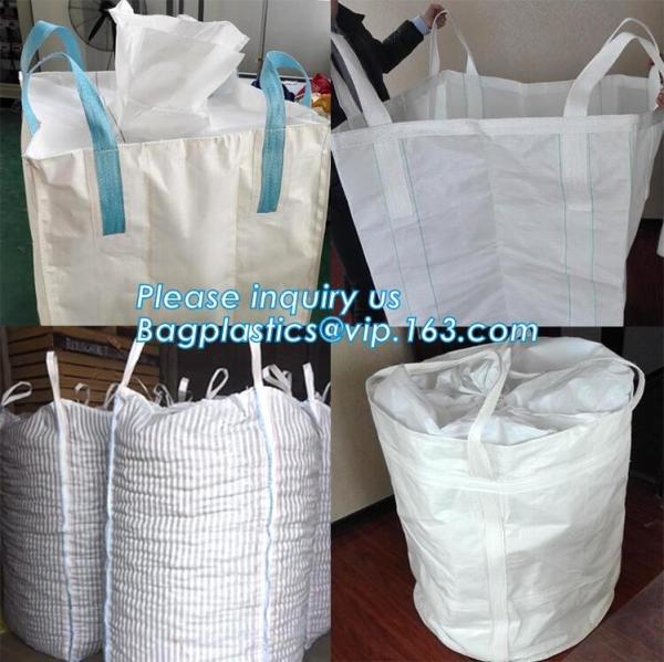 Buy cheap chinese supplier 1000kg rice flour woven bag pp big bag packing the GARBAGE sand earth,China supplier PP woven bulk big from wholesalers