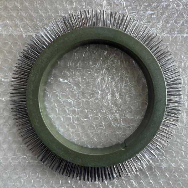 Buy cheap Stentex Stenter Machine Parts 122 Model Brush Wheel Stainless Steel Hair Green Plastic Body from wholesalers