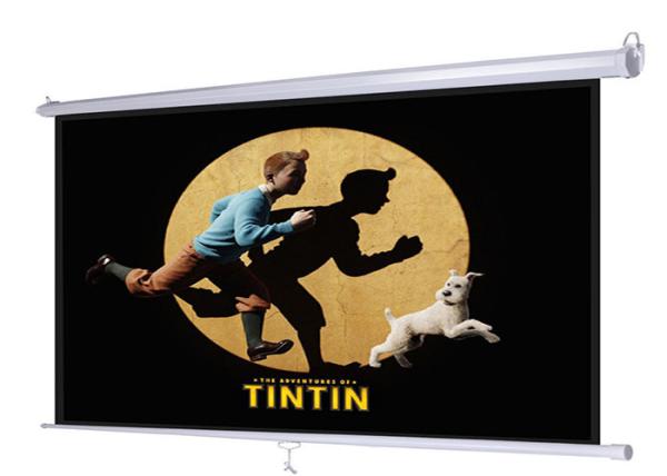 Buy cheap 16:9 60 Inch Manual Projector Screens For Office School Classroom from wholesalers