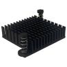 Buy cheap Milled CNC Machined Heat Sinks Pin Fin Anodized Metal Heat Sink from wholesalers