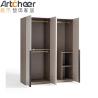 Buy cheap Bedroom Furniture Modern light grey wardrobe Closet Design with Clothes Hanger and Two Doors from wholesalers