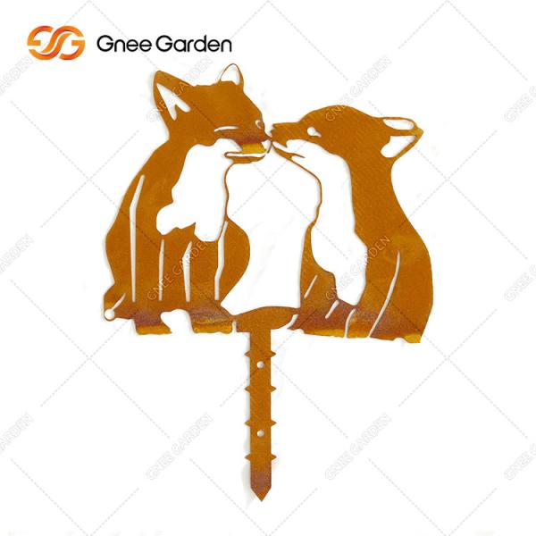 Buy cheap Custom Painted Corten Steel Garden Art Sculpture Wear Resisting from wholesalers