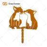 Buy cheap Custom Painted Corten Steel Garden Art Sculpture Wear Resisting from wholesalers