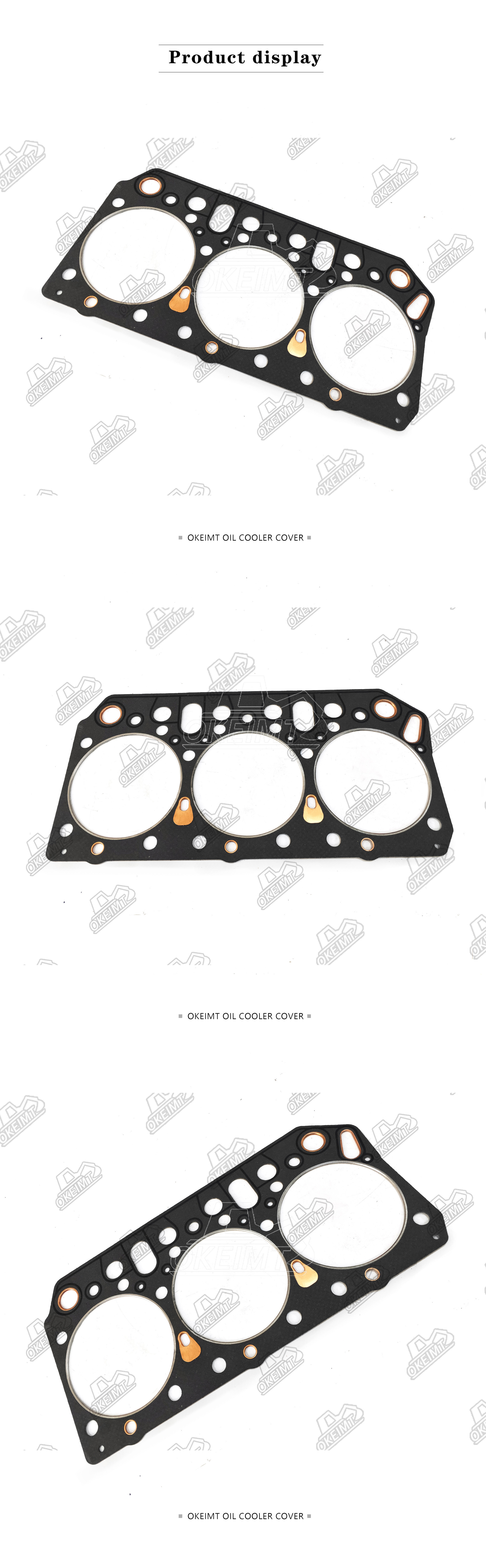For Doosan D2366 D2366T Cylinder Head Gasket 65.03901-0051 Asbestos