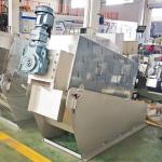 Sludge Dewatering Screw Press Machine Sludge Dehydrator For Wastewater Treatment