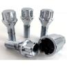 Buy cheap High Precision Alloy Locking Wheel Nuts Bolts Bright Zinc Plated 17 / 19 Mm Hex from wholesalers