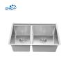 Buy cheap Handmade Kitchen Sink Topmount Kitchen Sink Double Bowl Kitchen Sink Stainless Steel Kitchen Sink from wholesalers