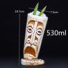 Buy cheap Creative Ceramic Tiki Mugs Hawaiian Cocktail Mug Porcelain Beer Wine Mug Drinkware from wholesalers