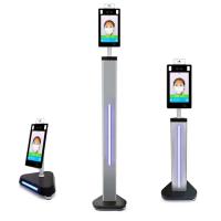 Buy cheap Shopping Mall Smart 300 nits Thermal Scanning Kiosk product