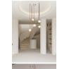 Buy cheap Minimalist Duplex Floor Wabi Sabi Style Designer Villa Belt Living Room Dining Room linear pendant lighting(WH-AP-560） from wholesalers
