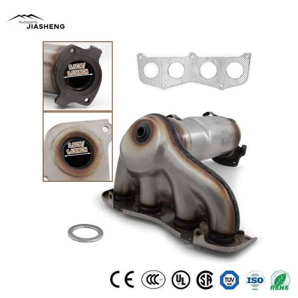 Buy cheap Toyota Camry 2.4L Euro 1 Catalytic Converter Metallic Exhaust Catalyst Auto Catalytic Converter Sale from wholesalers