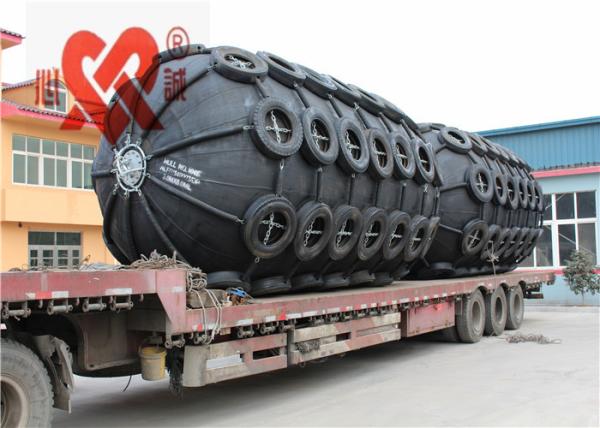 Buy cheap 50kpa Boat Docking Marine Parts Accessories Natural Rubber Ship Pneumatic Fender from wholesalers