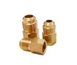 3/8 Fllare * 1/2 NPT Male Thread Brass Tube Fitting Brass Reducing Nipple
