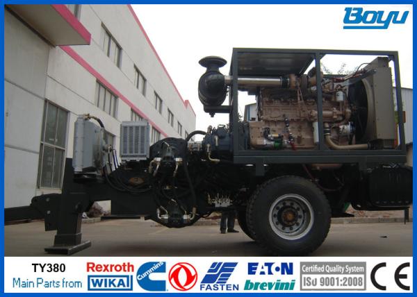4 Bundles Conductor Line Hydraulic Cable Puller Overhead Line Stringing