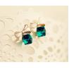 Buy cheap 2018 Fashion Diamend Butterfly Shape Earrings Ear Drops Silver Exported Korea Fashion from wholesalers