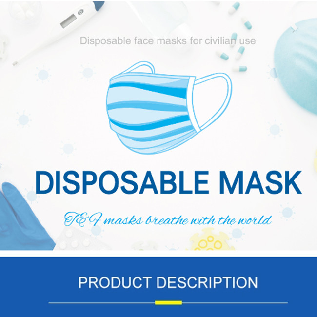 99% Protection Nonwoven Nose Clip Fda Approved Face Masks