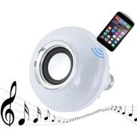 Buy cheap Home Bluetooth Light Bulb Speaker , Wireless Speaker Light Bulb Low Consumption product