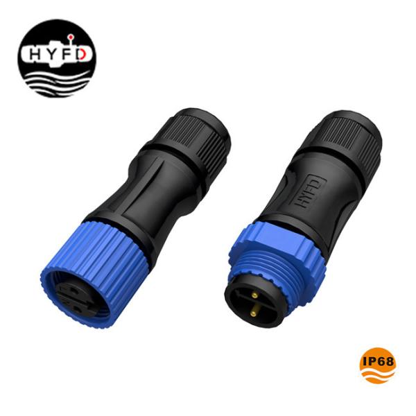 Buy cheap 2 Pin 3 Pin M15 IP68 Waterproof Cable Connector from wholesalers