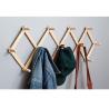 Buy cheap Natural Solid Bamboo Wall Coat Hook for Hanging Towels Robes and Coats 86.68x17x5cm from wholesalers