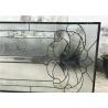 Buy cheap Black Patina Sliding Glass Door Double Glazed Telescopic Tempered Glass from wholesalers