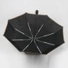 Buy cheap 21 inch black auto open close umbrella with logo printing and leather handle from wholesalers
