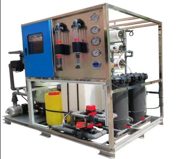 Buy cheap 50 Tons Large Brackish Water Filtration System With Reverse Osmosis Technology For Island Water Supply from wholesalers