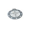 Buy cheap Metal Fabrication Sheet Metal Parts , Sheet Metal Components Air Vent Front Plate from wholesalers