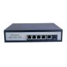 Buy cheap 60W POE Fiber Switch 4 Ports 100 / 1000M POE 2 Ports 1000M SFP from wholesalers