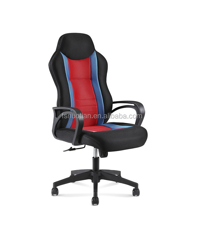 300lb Revolving Gaming Swivel Chairs 5D Paddle Shift For Back Pain PC Leather PU