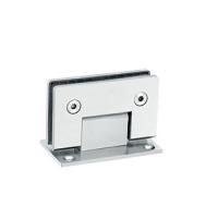 Buy cheap Stainless steel Bathroom hinge RS802, Square 90 degree, wall to glass connector product