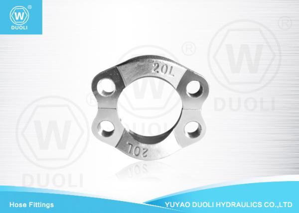 Buy cheap Carbon Steel SAE Split Flange Clamps 3000 PSI SAE J518 Hydraulic Hose Fittings from wholesalers