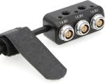 14.8V Power Splitter Box Cable Lemo 2 Pin Male To 3*2 Pin Female Box For ARRI