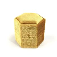 Buy cheap G73 Gold Velvet Ring Packaging Box Elegant Jewelry Gift Box Perfect for Any product