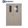 Buy cheap Security Exterior Steel Fire Door With Window Front Main Door For Home from wholesalers