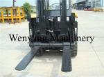 3 Ton Diesel Forklift Truck With Sanitation Fork Isuzu C240 500mm Load Center