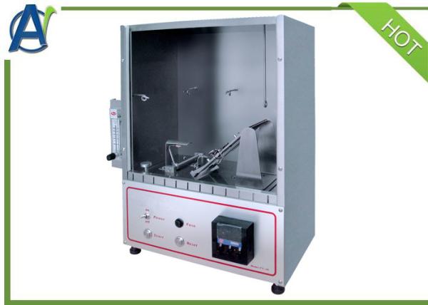 Buy cheap CFR 1610 Clothing and Textiles 45 Degree Flammability Test Equipment from wholesalers