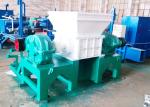 Φ300×30 Knife Size Twin Shaft Shredder / Waste Rubber Shredder Machine 11 Ton